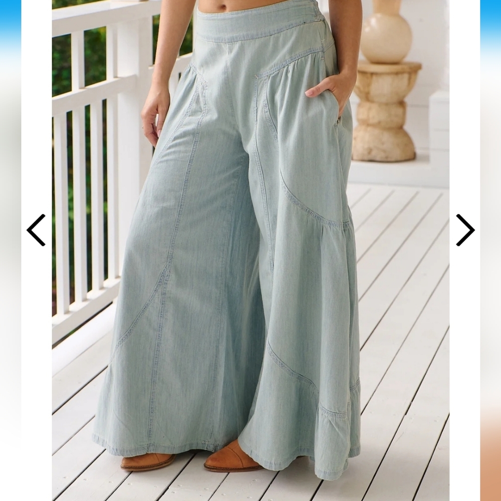 We The Free Dawn On Me  Wide-Leg  Jeans - Picture 3 of 7